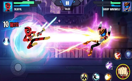 火柴人勇士超级暗影格斗v1.9.13截图3