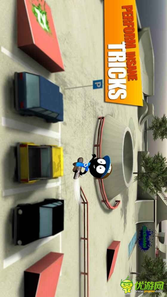 火柴人滑板对决3Dv1.7截图2