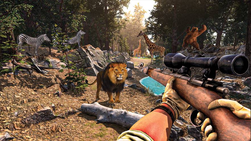 可怕的大猩猩动物狩猎苹果版v1.6截图4