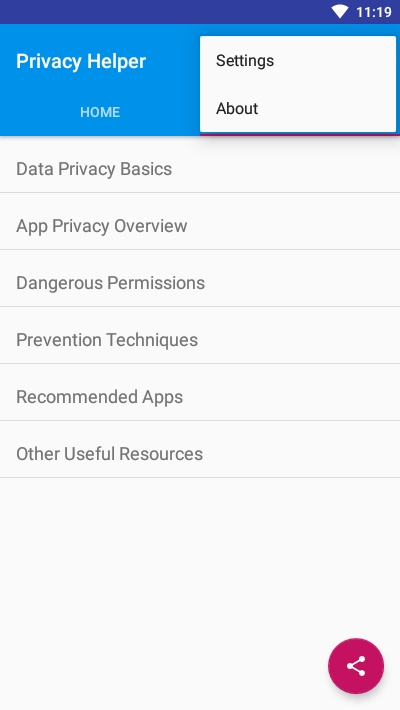 隐私助手手机版v0.12截图2