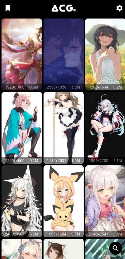 二次元壁纸手机版v1.4.13截图1