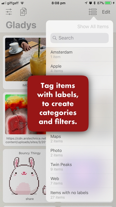 Gladys文件储物架v1.6.7截图1