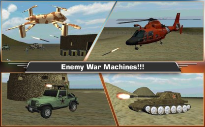 沙漠军事基地:战争卡车v1.3.4截图1