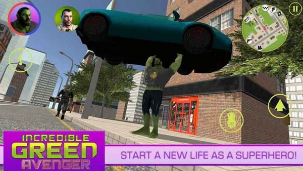 超凡绿色复仇者3Dv1.3.4截图1