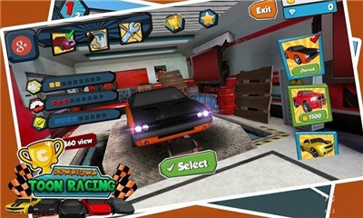 市中心的卡通赛车v1.10截图1