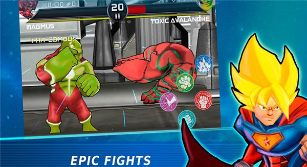 超级英雄格斗3v1.12截图1