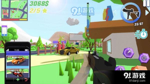 沙雕鹿神偷模拟v1.7截图1