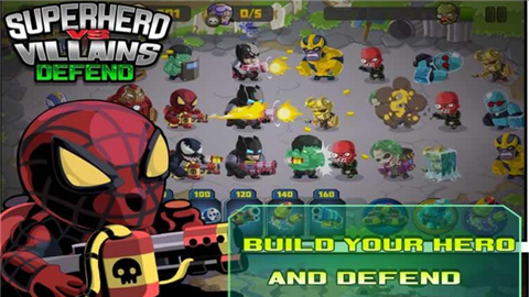 超级英雄VS大坏蛋v1.9截图4