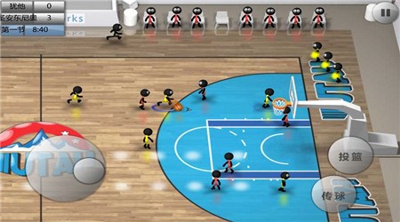 火柴人篮球破解版v1.9截图2