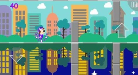 颠倒跑酷v1.7截图1