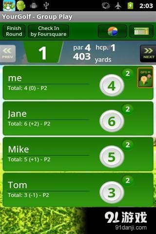 Golf Score Cardv7.7.4截图4