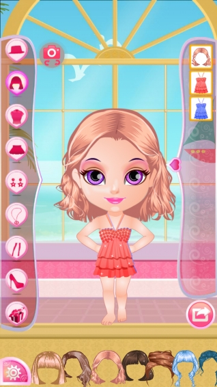 冰雪公主沙滩魔幻装扮v1.3.4截图2