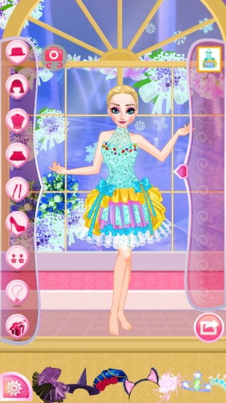 艾莎化妆舞会魔幻装扮v1.3.3截图3
