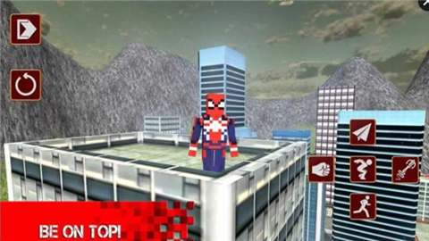 3D方块蜘蛛人英雄突变v1.7截图2