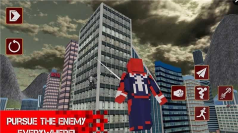 3D方块蜘蛛人英雄突变v1.7截图3