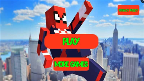 3D方块蜘蛛人英雄突变v1.7截图1