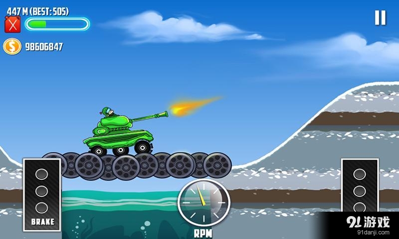 Mountain Climb Race 2v1.3.14截图2