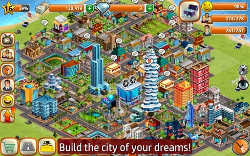 模拟岛屿城市建设v1.6.10截图1