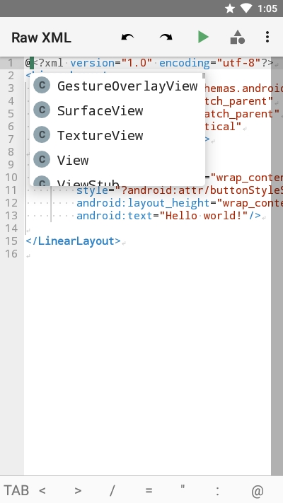 VisualXML(Layoutxml编辑器)v1.12截图4