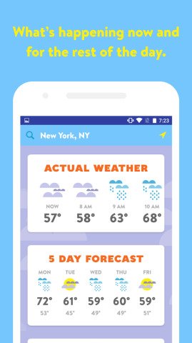 Poncho胖球天气v1.0.7截图1