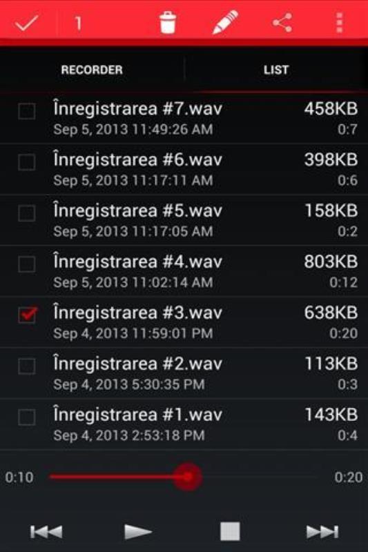 音频录音机v5.6.7.9截图4