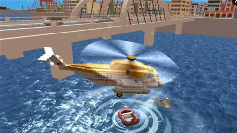 块状直升机SOS救援v1.8截图2