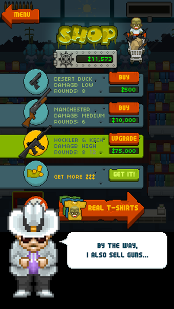 僵尸T恤店v1.6截图3