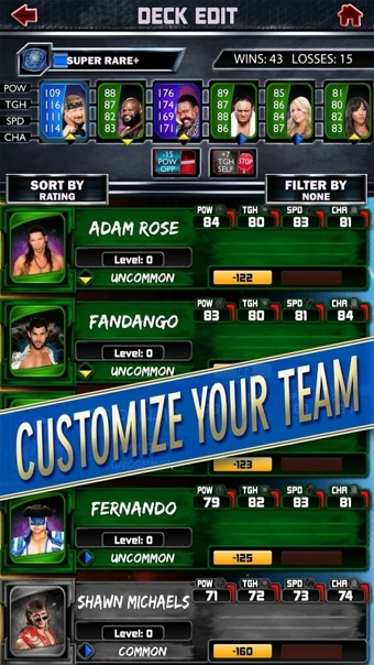 WWE巨星卡牌v2.3.0.159876截图1