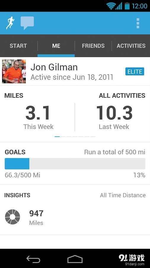 运动日志RunKeeperv7.1.3截图1