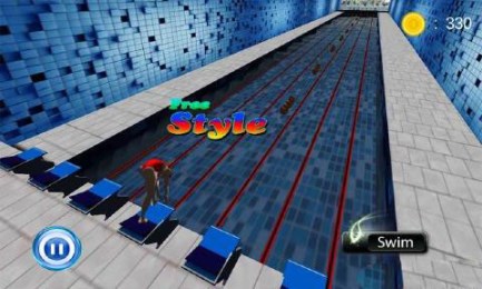 游泳比赛3Dv1.11截图1