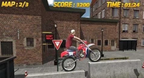 特技自行车赛车3Dv1.9截图1