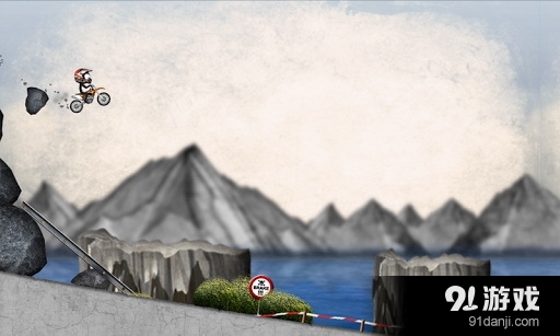 火柴人下坡：越野摩托车v2.9截图1