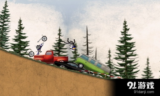火柴人下坡：越野摩托车v2.9截图5