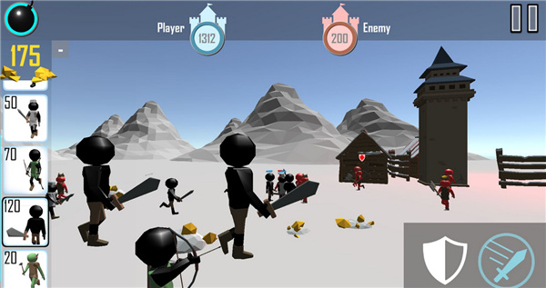 火柴人战争3Dv1.10截图1