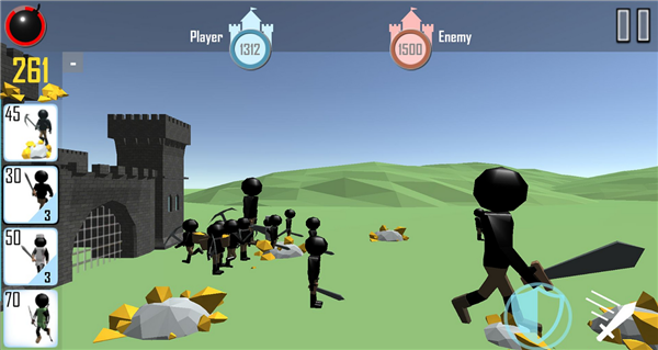 火柴人战争3Dv1.10截图2
