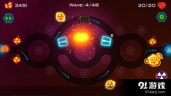 塔防:几何战争v1.3.9截图1