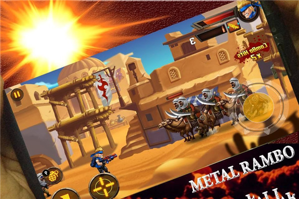 Metal Rambo War Soldierv1.9截图2