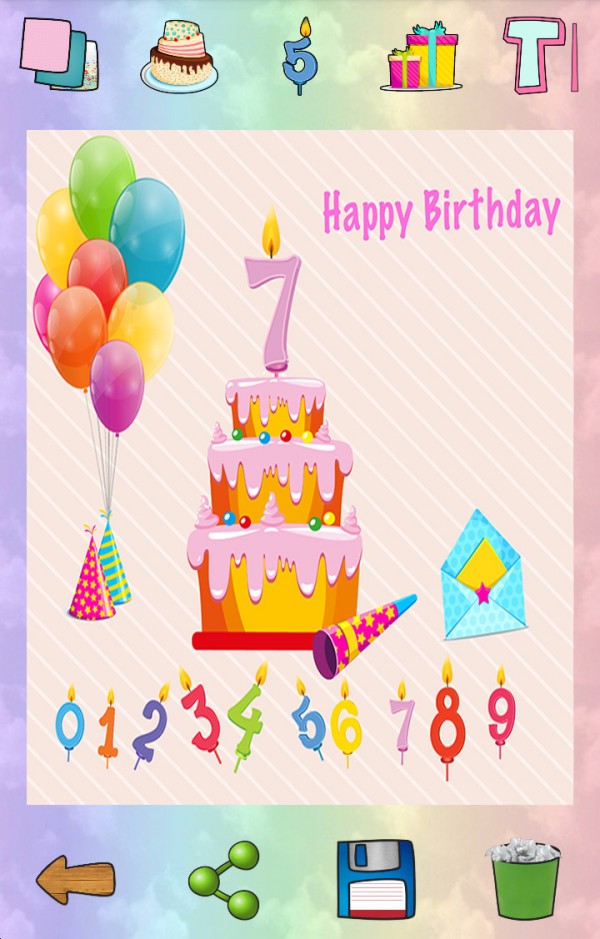 生日蛋糕贺卡制作v1.6截图3