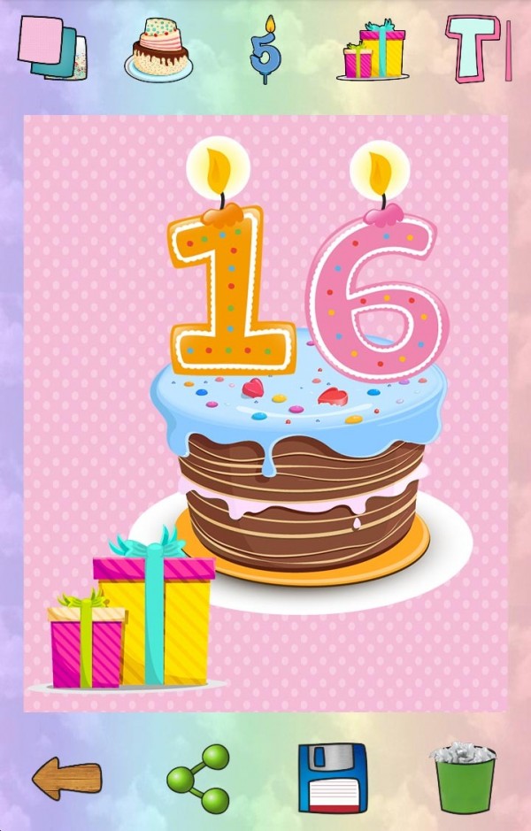 生日蛋糕贺卡制作v1.6截图4