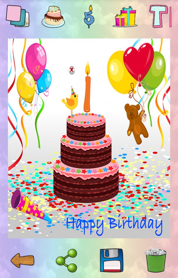 生日蛋糕贺卡制作v1.6截图2
