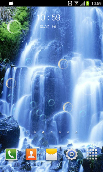 3D风景瀑布动态壁纸v6.12截图2