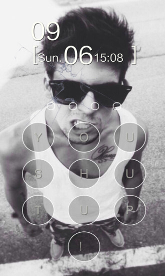 指纹解锁密码锁屏v11.9截图1