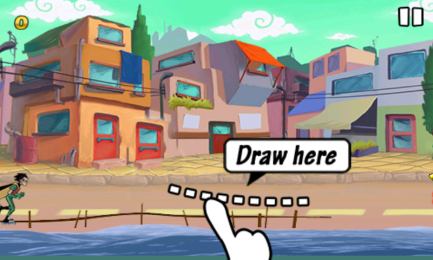 悍将罗宾的飞行跑酷v1.6截图1