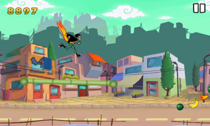 悍将罗宾的飞行跑酷v1.6截图2