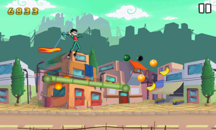 悍将罗宾的飞行跑酷v1.6截图3