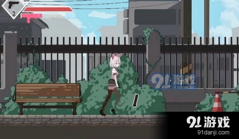 白毛少女大战僵尸vbeta 0.60截图1