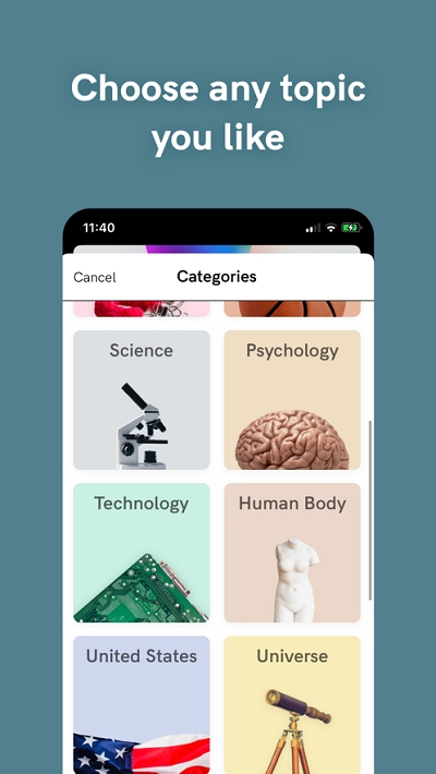 Daily Random Facts每日随机事实v3.9.8截图3