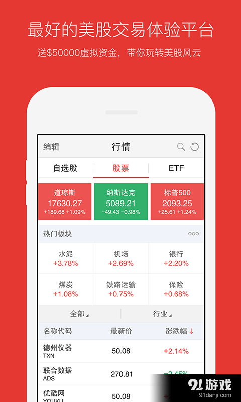 和讯美股v1.3.3截图1