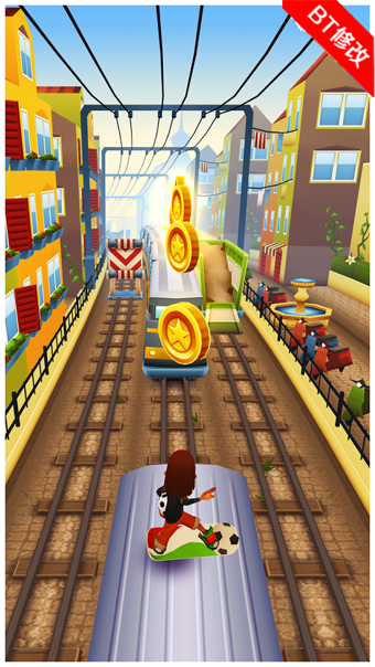 地铁跑酷无限金币中文版v3.06.4截图3