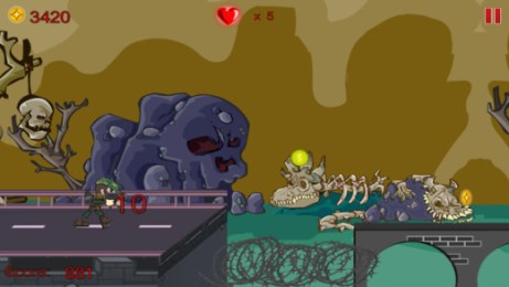 僵尸杀手跑酷v1.6截图1